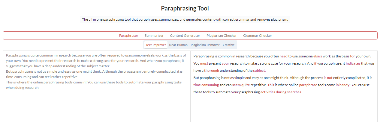 Paraphrasingtool Ai Vs Quillbot Which Is The Best Paraphrasing