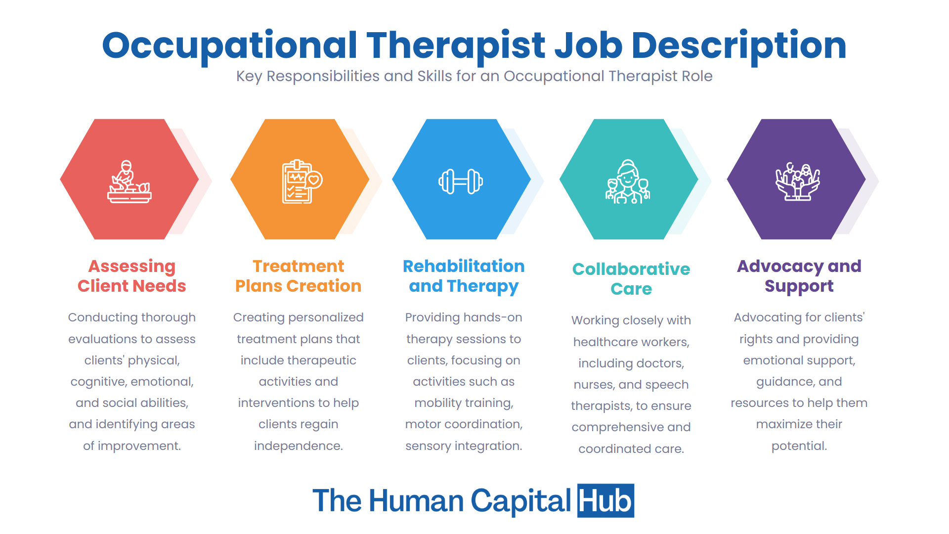 What is the primary role of an occupational therapist?